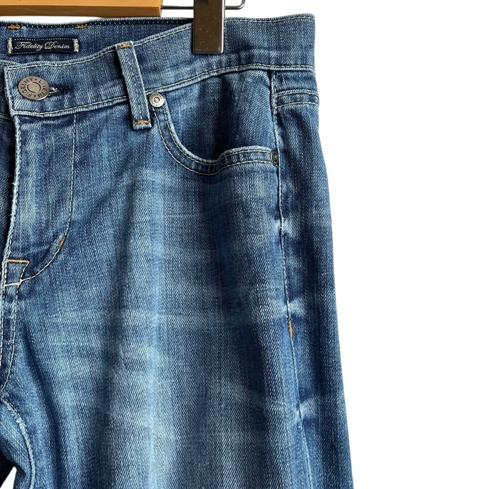 Fidelity Denim Rocco Slim Jeans Size 25 Blue Stretch - Picture 7 of 16